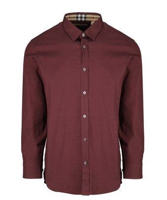 burberry burgundy shirt|Burberry burgundy shirtspace.